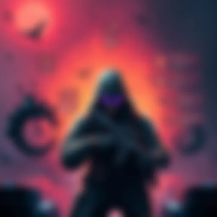 Raider Rescue Tactics A player character strategizing to save a raider in a game, surrounded by tactical options and decision points.