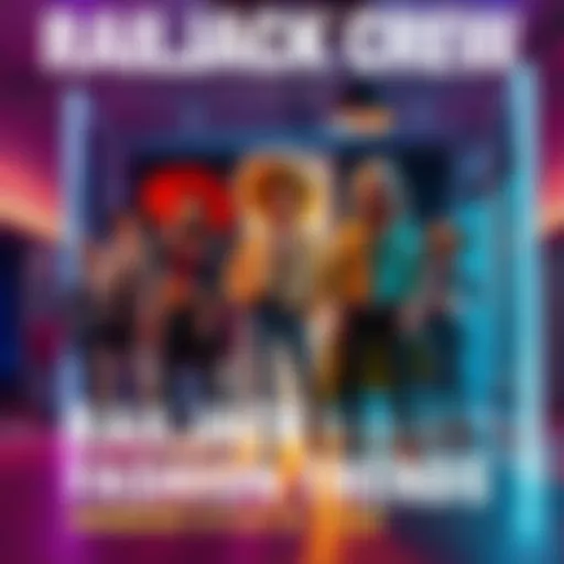 Group of Railjack Crew members displaying their unique outfits and accessories in a vibrant setting, showcasing various styles and creativity.