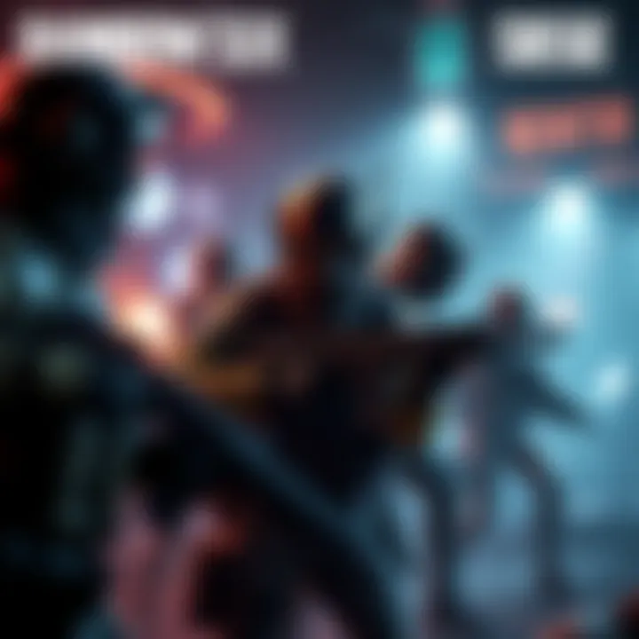 A scene showcasing characters from Rainbow Six Extraction engaging in a cooperative mission, highlighting both PvP and PvE elements.