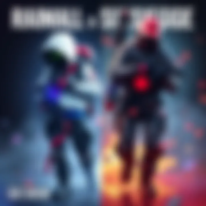 New Rainbow Six Siege and Dead By Daylight Skins A colorful display of new skins inspired by Rainbow Six Siege and Dead By Daylight, featuring iconic elements from both games.