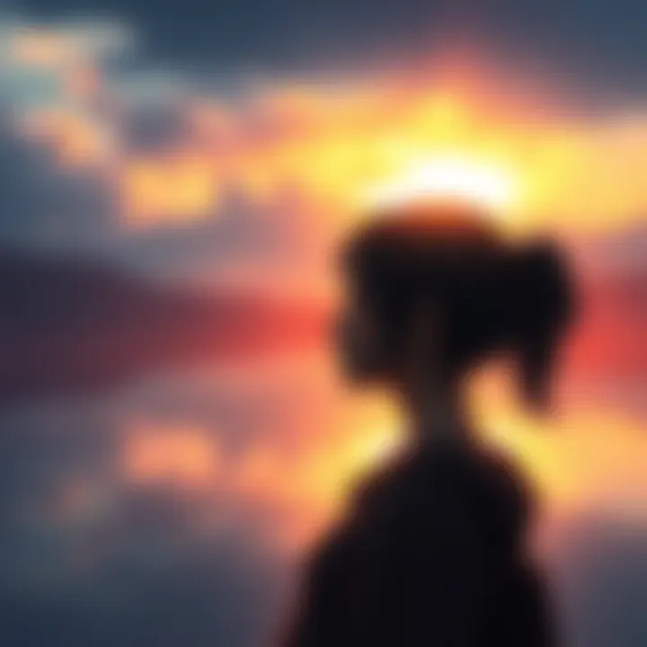 Rainy Reflects on Her Journey A character named Rainy, looking contemplative with a soft glow around her, hinting at her pregnancy. The scene captures a mix of hope and uncertainty, reflecting the emotional impact of her experiences in DS2.