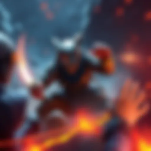 Character Ramattra strategizing in an online multiplayer map environment