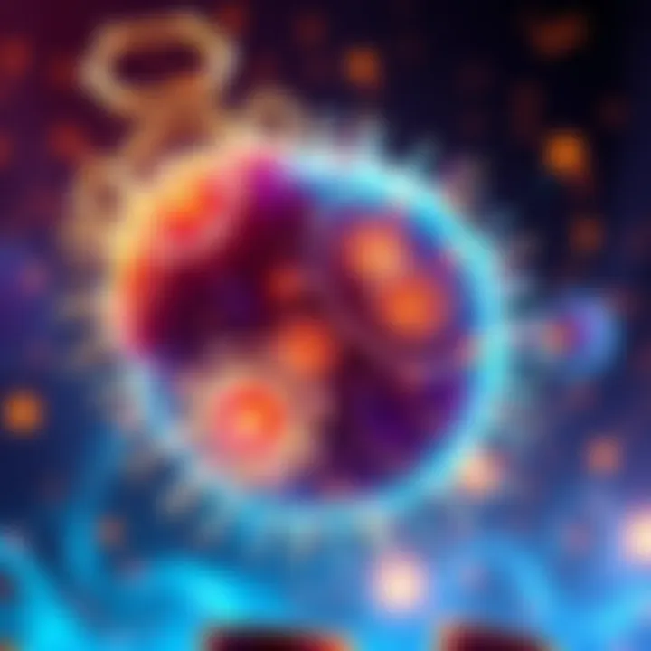 Colorful digital artwork featuring the Ramattra Nanites Particle design, ideal for VRChat projects.