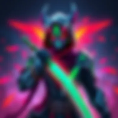 New Ramattra skin featuring Genji hidden within it, showcasing vibrant colors and design elements.