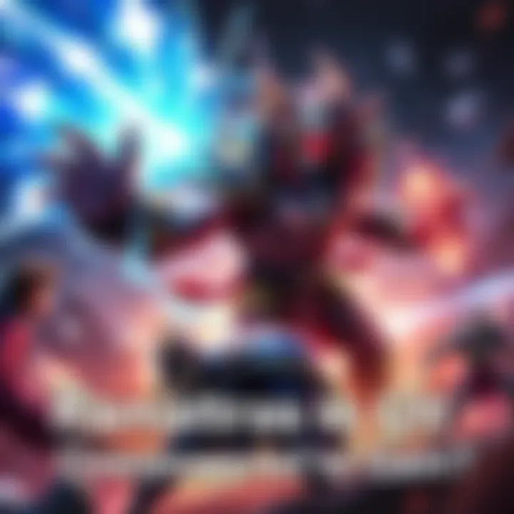 Ramattras Ult in Action A character named Ramattras unleashing a powerful ability, surrounded by effects showing overwhelming damage, while other characters appear to struggle against it.