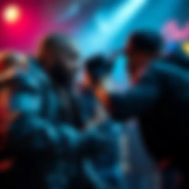 Rampage Jackson intervenes as his manager and influencer Deenthegreat engage in a heated altercation