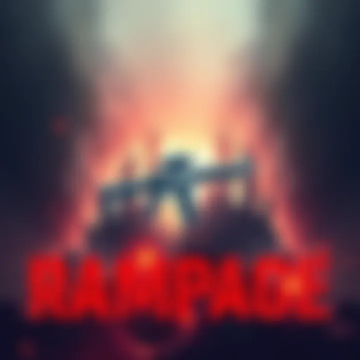 A visual representation of the Rampage perk losing its appeal, with a fading graphic of a weapon and competing perks rising up around it.