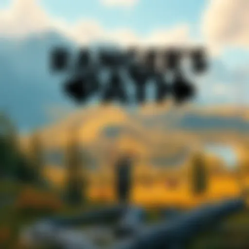A scenic view of a vibrant national park featuring diverse landscapes and wildlife, highlighting gameplay elements from Ranger's Path.