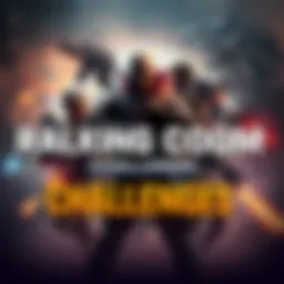 A graphical representation of Call of Duty Mobile challenges arranged from hardest to easiest, showing various gameplay elements and characters.