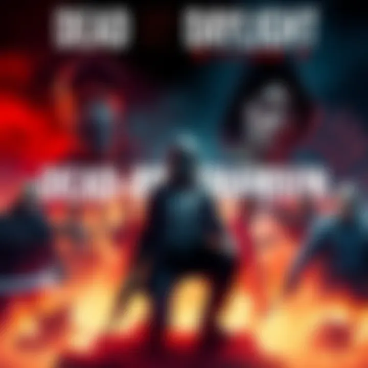 Illustration showing various Dead by Daylight killers ranked by intelligence with a list format