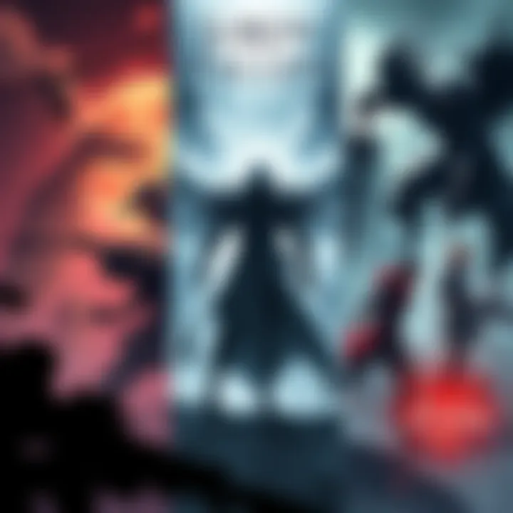 A collage of artwork from Lies of P, Lords Of The Fallen, and Wuchang: Fallen Feathers showcasing their unique styles