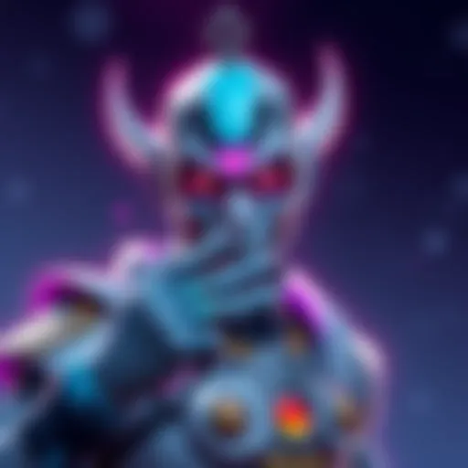 The rare Zen skin showcasing unique design elements and vibrant colors, illustrating its exclusivity as a Battlepass reward.
