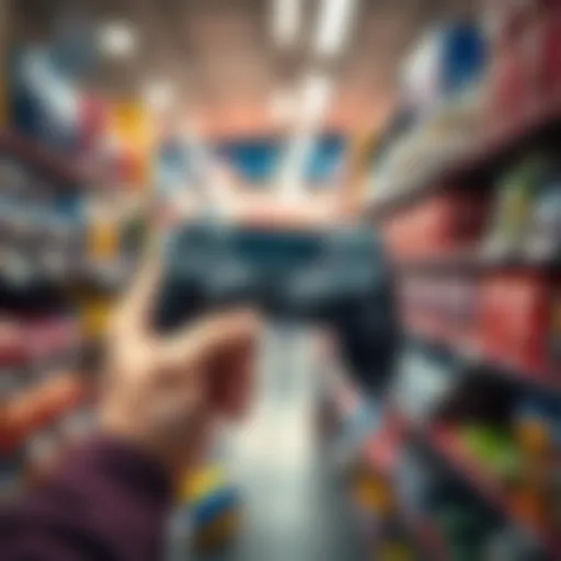 Rare PS4 Controller Discovery A gamer holds a 500 million edition PS4 controller in a store