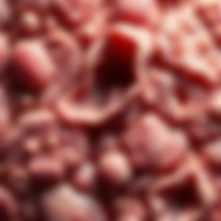 A close-up view of unusual skin textures representing rare skin conditions. Illustration depicting the diversity of rare skin conditions through textured skin samples.