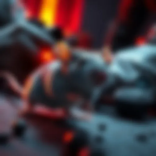 A small rat sneaks up on a player during a PVE encounter, moments before attacking but ultimately getting thwarted.