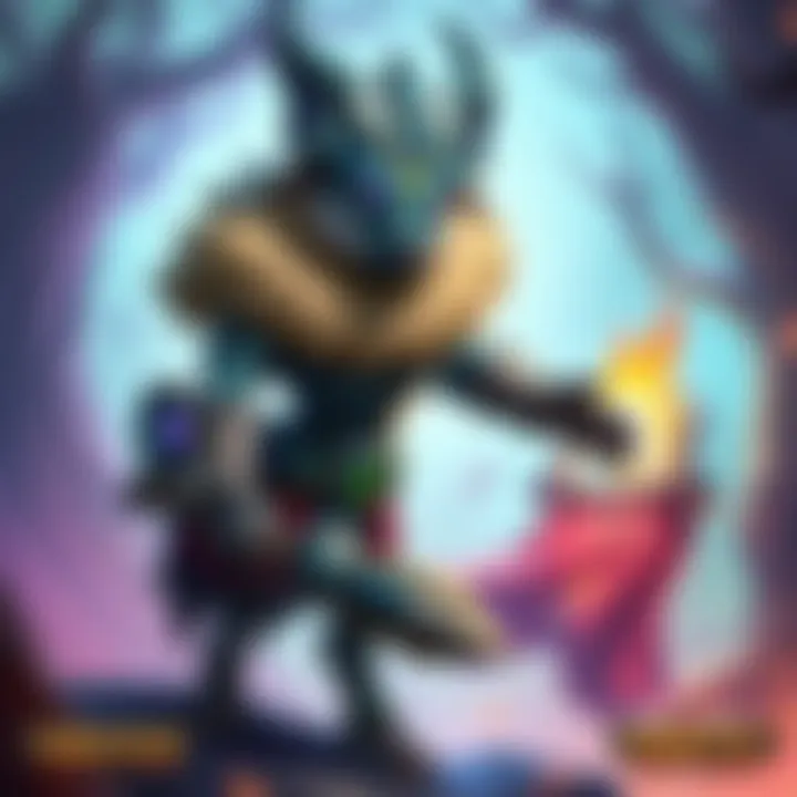 Image showing the character Ratatoskr 2 in a vibrant fantasy setting, hinting at new abilities and designs for Smite 2.