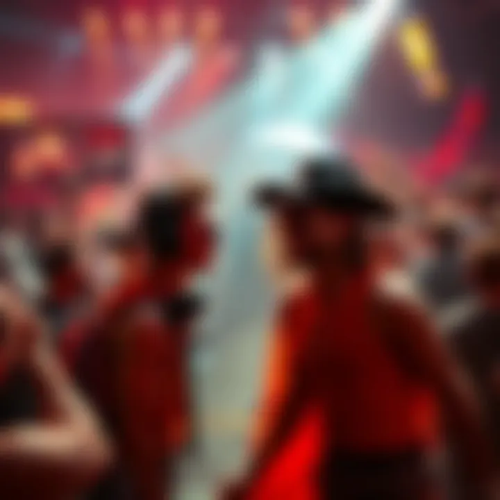 A rated-R celebrity surprises the crowd during the FaZe subathon event, creating excitement and drawing attention from viewers.