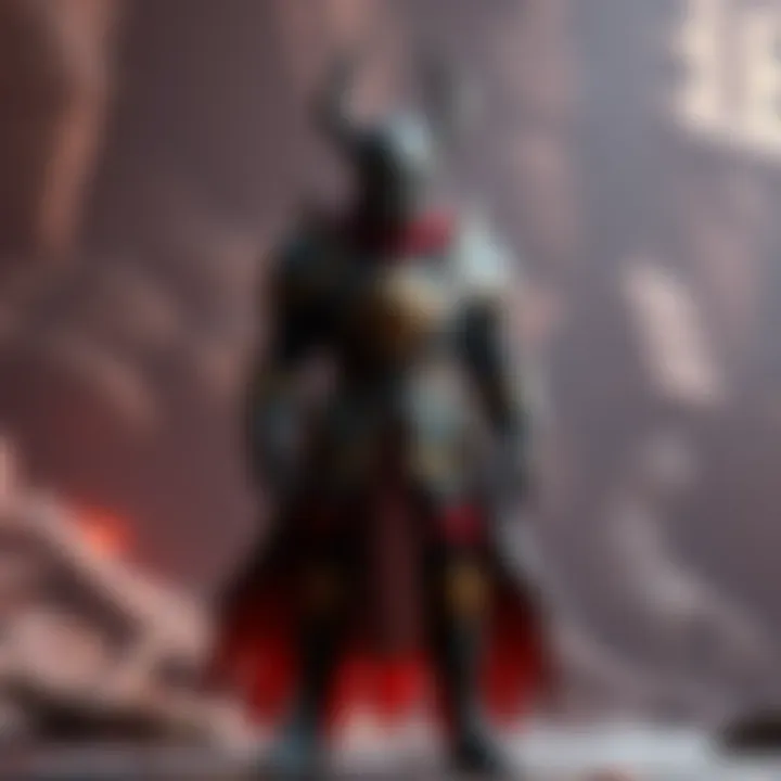 The Rathalos armor features a large skirt that overshadows its design, showing a character in full armor with an unappealing look, standing in a game setting.