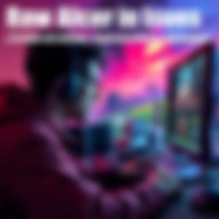 A player frustrated at their computer screen while trying to play Fortnite with Raw Accel not working