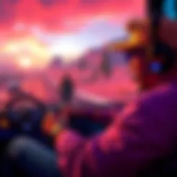A player enjoying gameplay from RDR2 and GT7, showcasing vibrant graphics and immersive environments.
