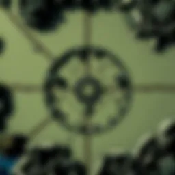 A visual comparison showing the map layout from Resident Evil 4 Remake alongside the Plaga, highlighting their similarities.