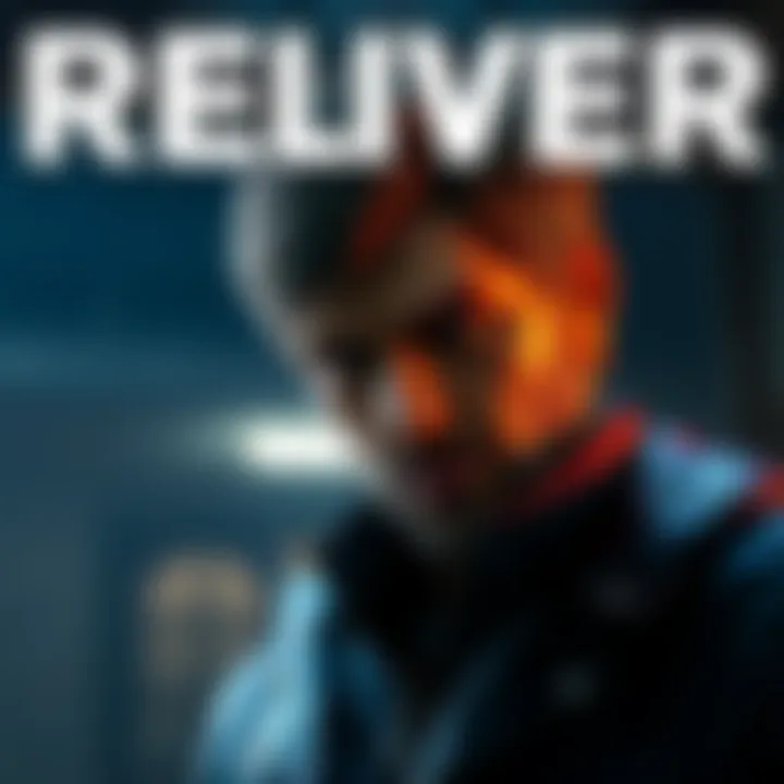 A scene featuring RE7 character Oliver, showcasing his distinctive look and role in the game.