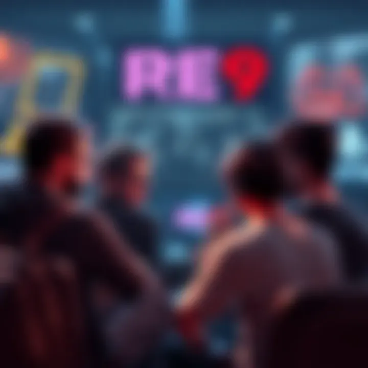Fans discussing potential price drops for RE9 on the PS Store with gaming consoles in the background