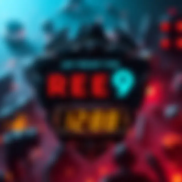 A graphic showcasing the RE9 game logo with a background of gaming elements and a countdown clock for pre-loads.