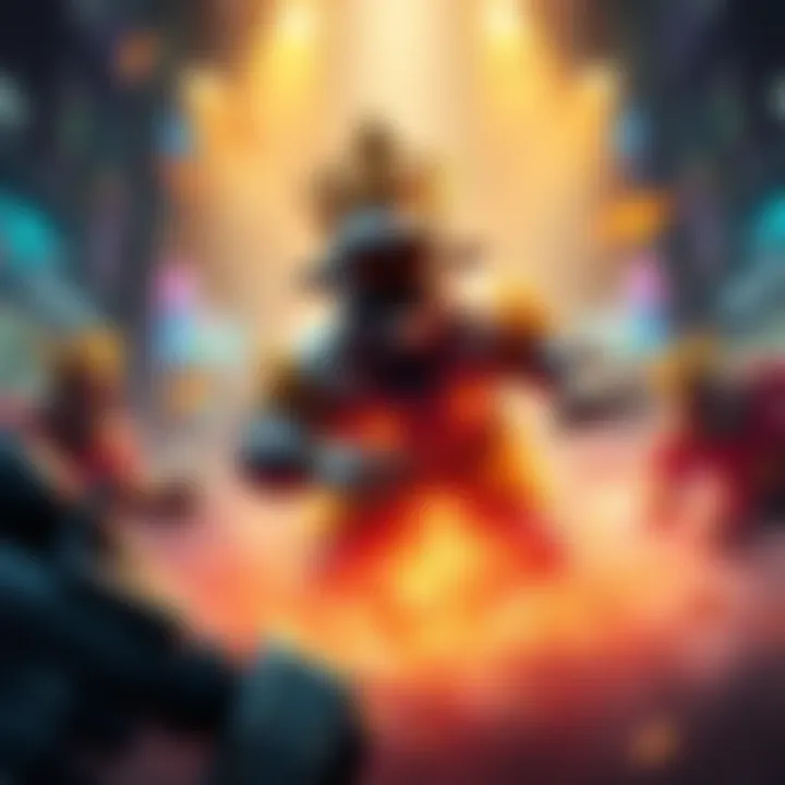 Gameplay Clip of Reaching Grand Champion A gameplay scene showing a player making strategic moves to achieve Grand Champion rank without advanced mechanics in a competitive match.