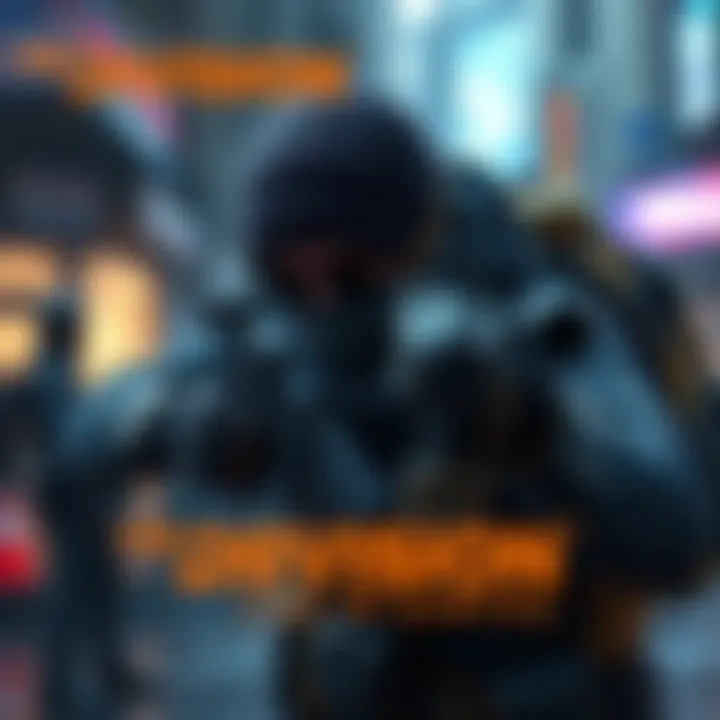 A player immersed in realism mode of The Division, focused on tactical gameplay with realistic weapons and environment.