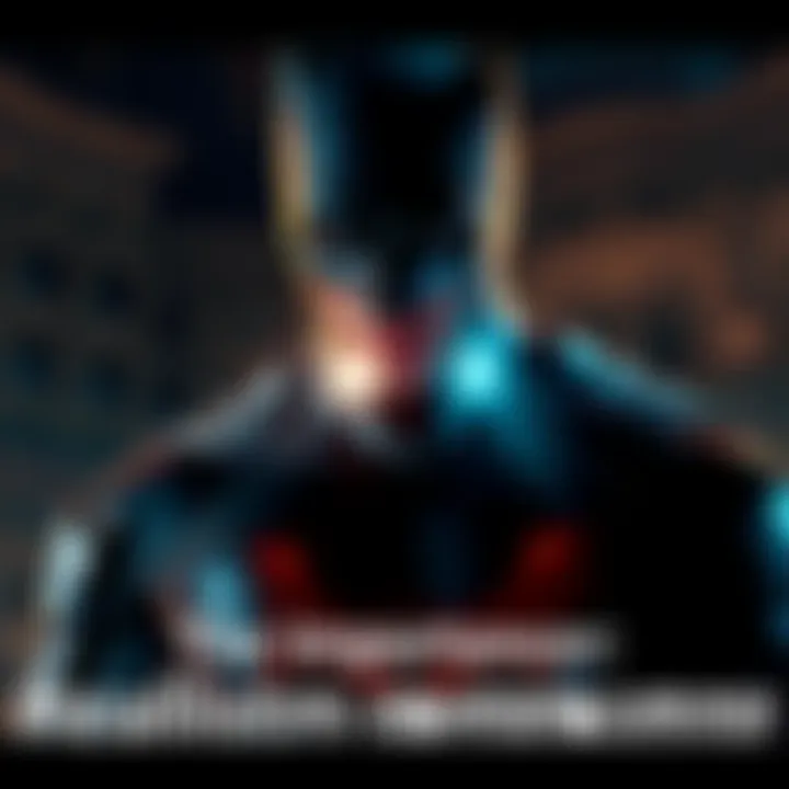 Realistic Breathing in Game Character A screenshot of a game character from Batman: Arkham Asylum displaying realistic breathing mechanics with visible lung expansion.