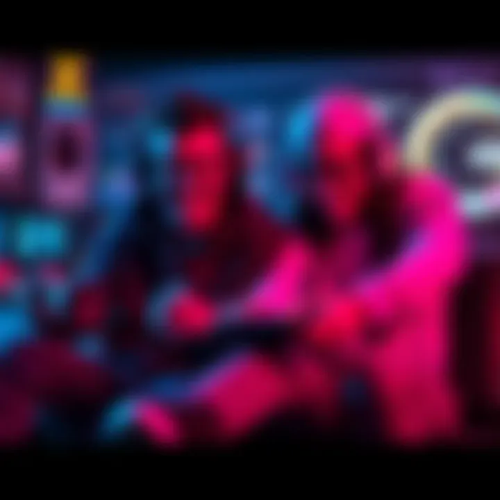 REALSYMMETRA and Sillio playing games together, showcasing their fun and teamwork during the live session