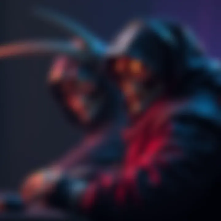 A player facing the Reaper character in a competitive gaming scenario, showcasing strategies and counter picks.