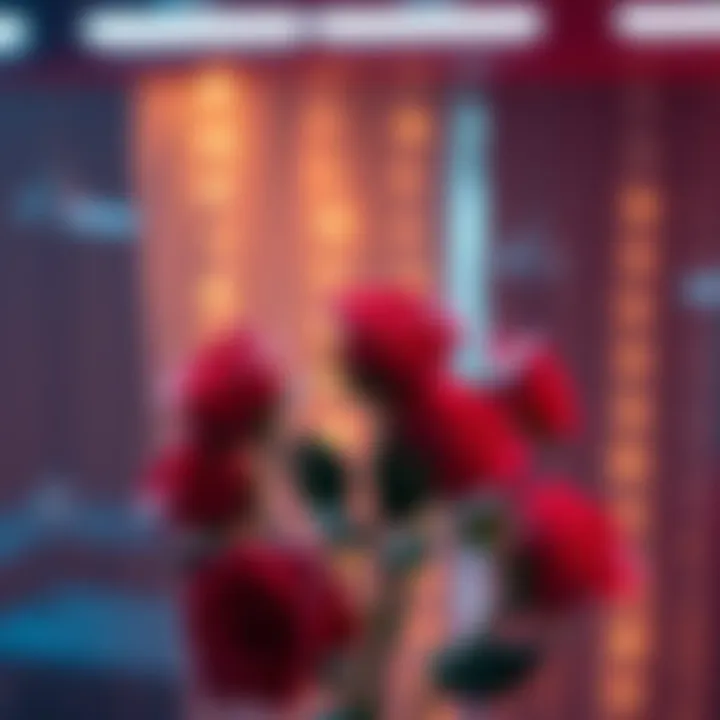 Screenshot from the trailer announcing the recall of Replica Roses, showing the product and recall details.
