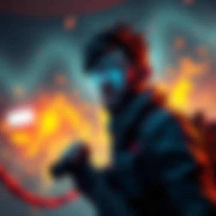A character in a tactical game feeling frustrated as recon abilities highlight their position on the Outpost map, showcasing the chaos of detection and stealth challenges.