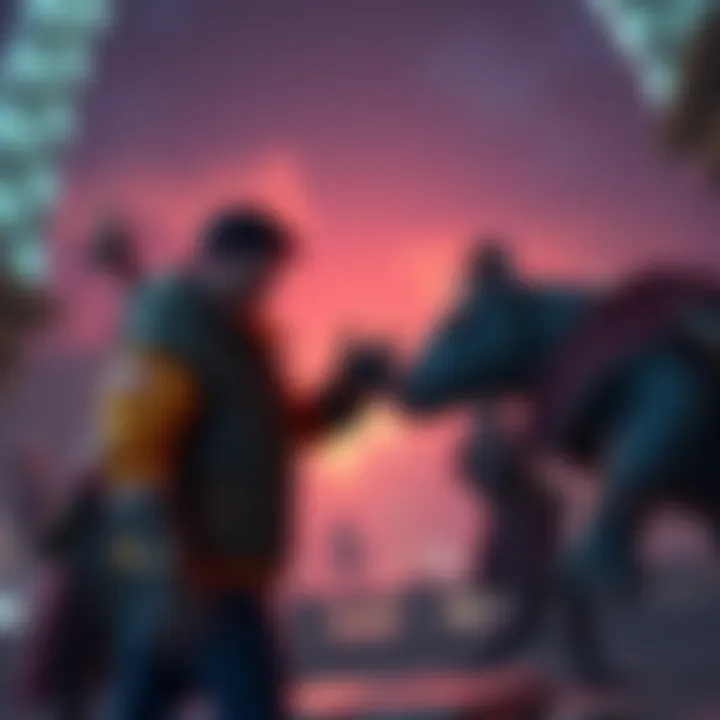 A player character interacting with Ratbag to recruit new allies after capturing a stronghold in Act 2