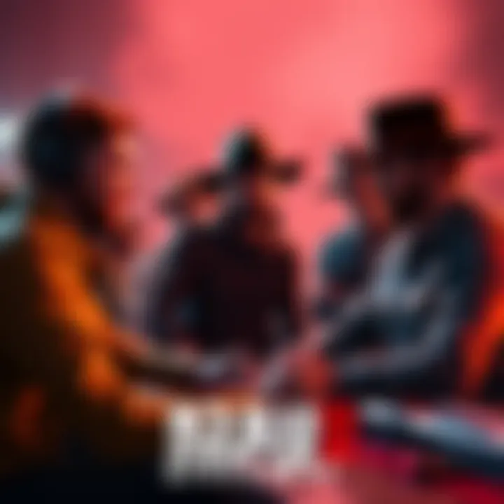 Red Dead Redemption 2 Giveaway Gamers participating in a giveaway for Red Dead Redemption 2, discussing gameplay and strategies