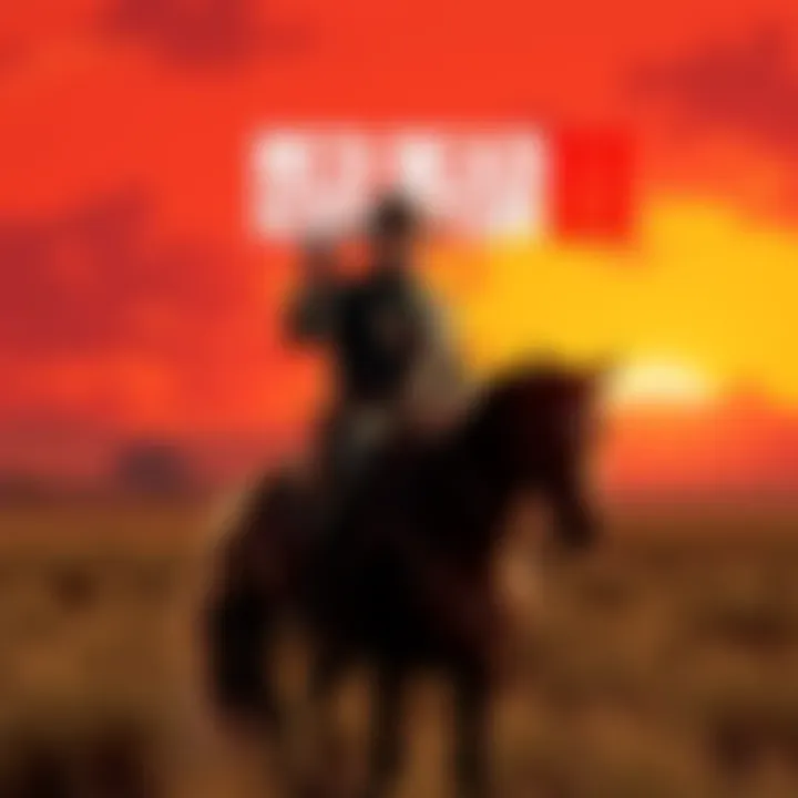 Cover art of Red Dead Redemption 2 featuring a cowboy on horseback in a Western setting