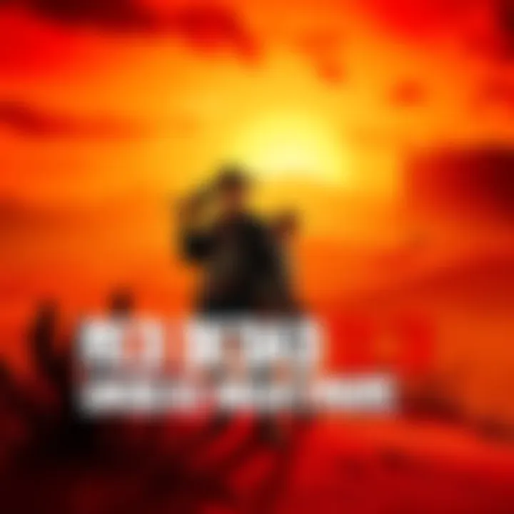 Red Dead Redemption characters Two characters from Red Dead Redemption standing together in a dramatic desert scene, hinting at new game developments