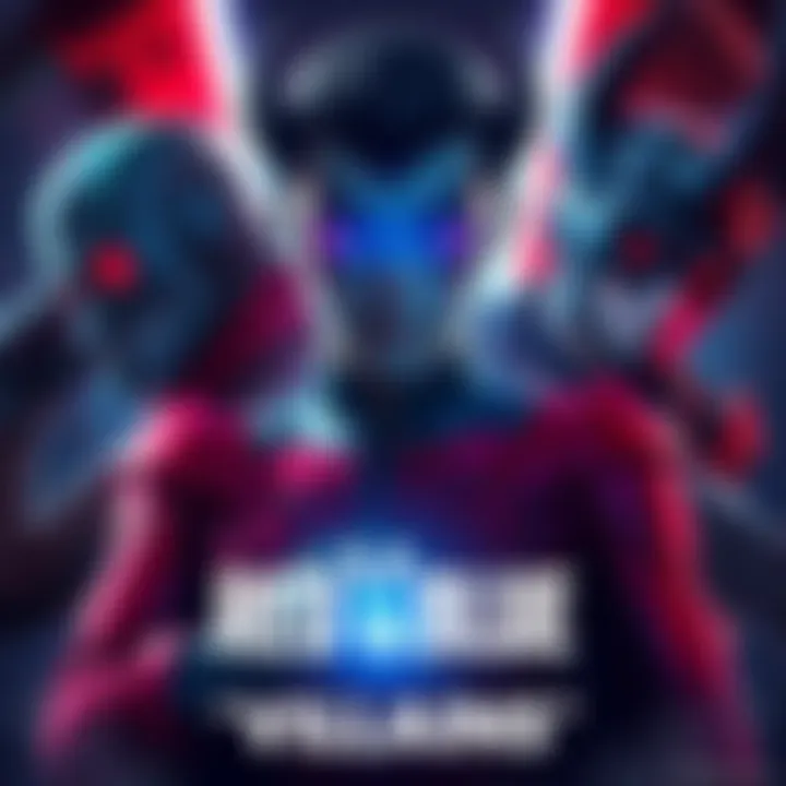 A collage of villains from Red Vs Blue, featuring O'Malley, Felix, and Wyoming in a dramatic pose.