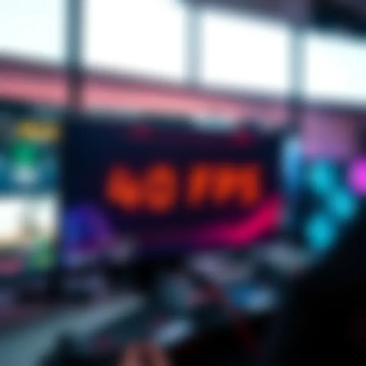 Redmagic 10 PRO Gaming Display A screenshot showing the Redmagic 10 PRO gaming mode with a 40 FPS lock issue on the screen