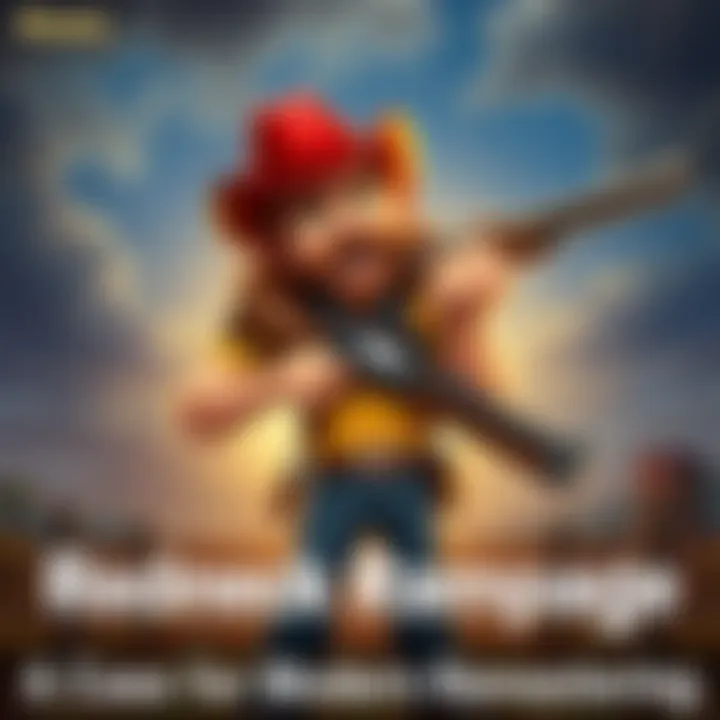 Cover art showing a cartoonish redneck character holding a shotgun with a rural background