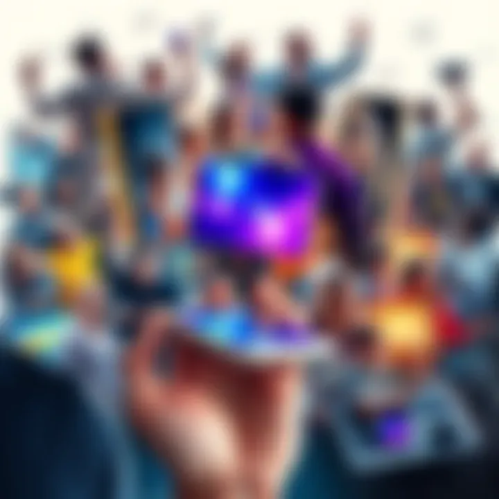 A collage showing advancements in technology and cultural changes over the past 20 years, including smartphones, social events, and modern lifestyle trends.