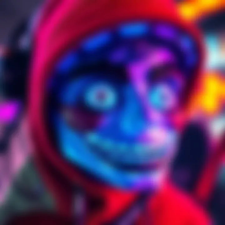 A newly styled artistic version of a popular meme, showcasing vibrant colors and unique design elements.