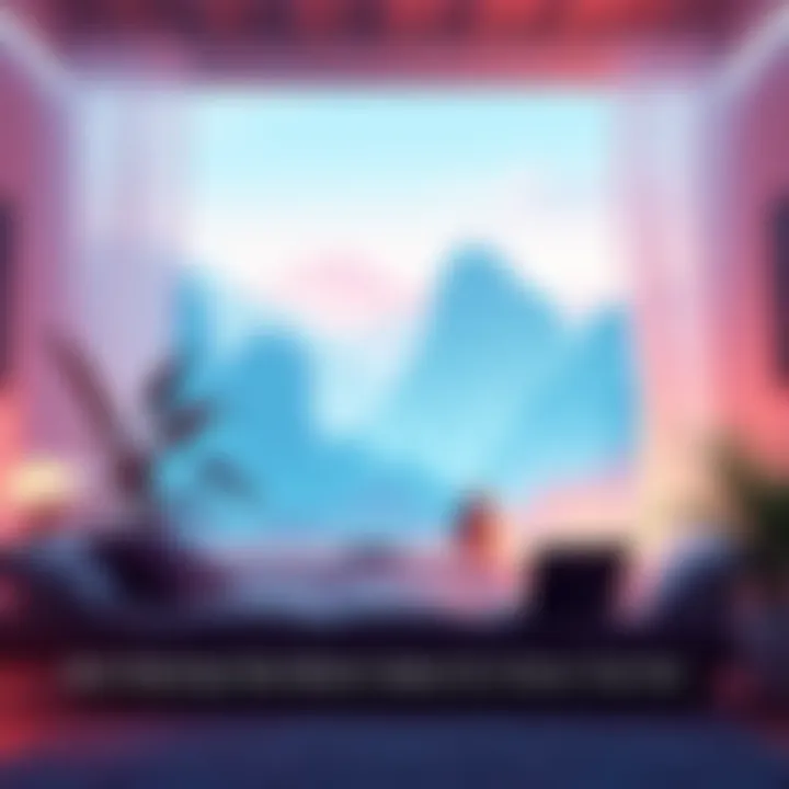 Relaxing Game Scene Screenshot of a serene gaming environment showcasing calming visuals from the game 'Inside', with soft colors and a peaceful atmosphere