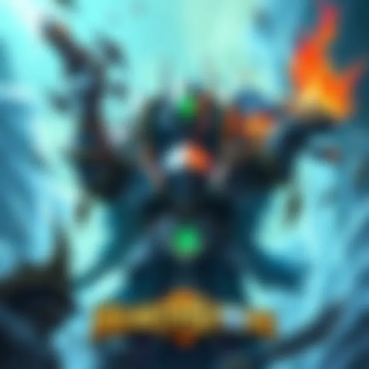 A modern interpretation of Knights of the Frozen Throne with updated card designs and graphics