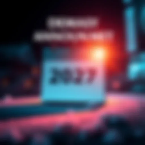 A graphic showing a calendar with the year 2027 highlighted, symbolizing the delay of the game remake.