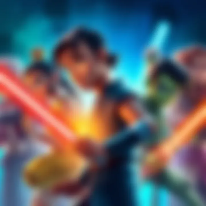 A new version of a popular animated series featuring iconic characters in vibrant colors and modern designs.