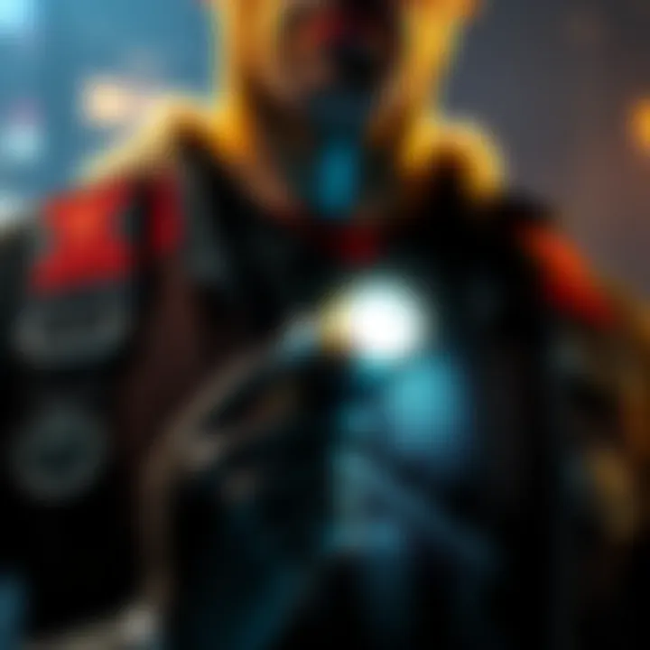 Remaster Flashlight Design A close-up view of Deacon's chest showcasing the new flashlight design in the remaster, highlighting its placement and subtle lighting changes.