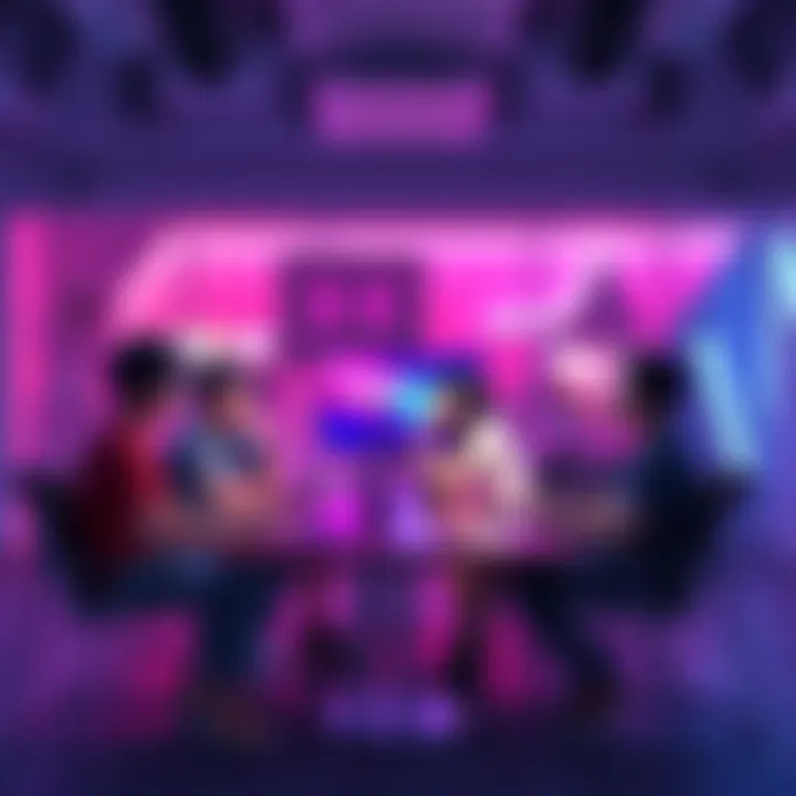 Rematch developers apologizing to players A group of game developers in a meeting room discussing crossplay setbacks and addressing players' concerns